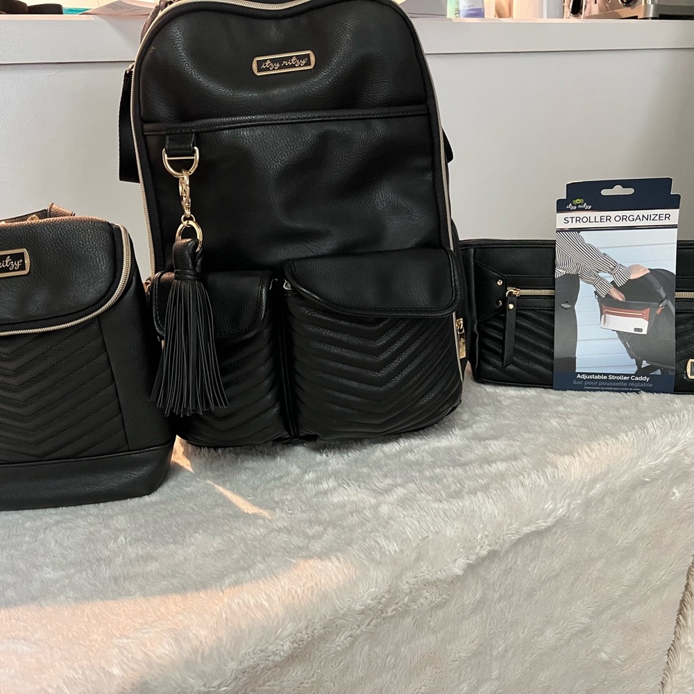Itzy Ritzy Boss Backpack Bundle